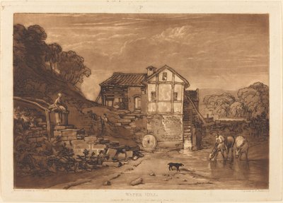 Water Mill by Joseph Mallord William Turner