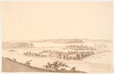 Landscape with Wide View. Glænø by J.P. Møller