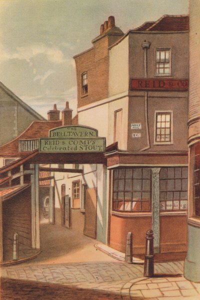 Bell Tavern, Addle Hill, London by JT Wilson