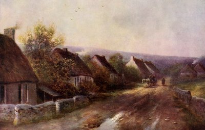 A Tipperary Village, Ireland by JW Gozzard