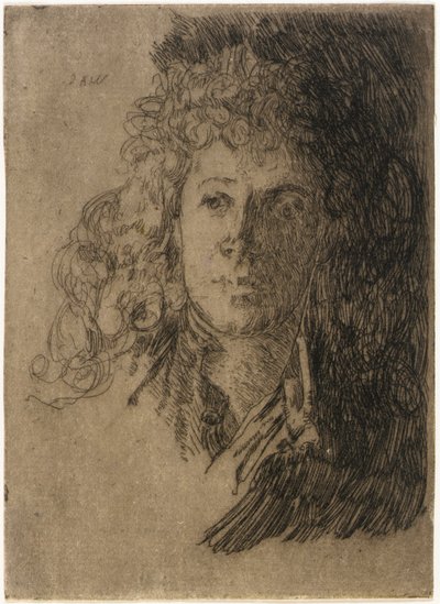 Portrait of a Girl by J. Alden Weir