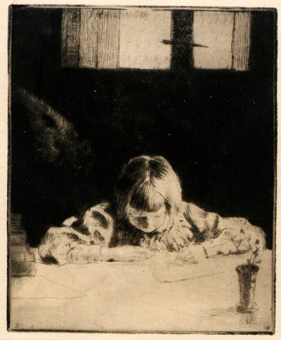 The Little Student by J. Alden Weir