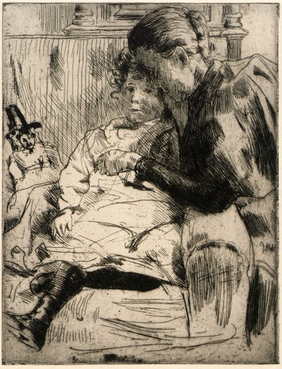 The Welsh Doll by J. Alden Weir