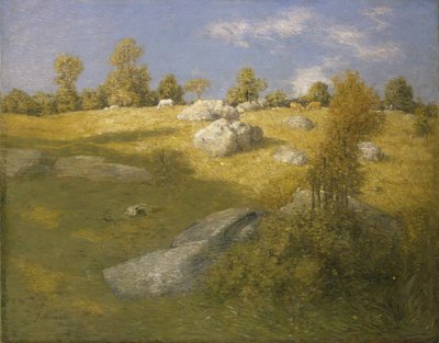 Upland Pasture by J. Alden Weir