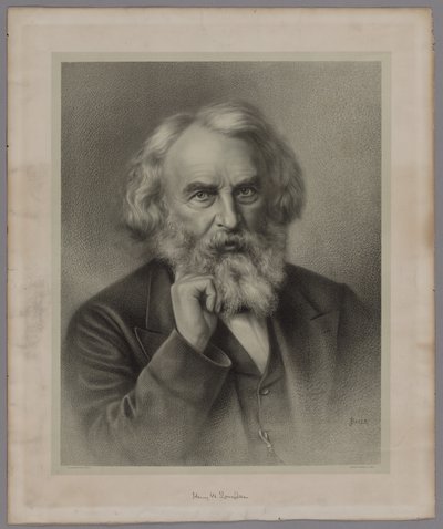 Henry Wadsworth Longfellow, 1875 by J. Baker