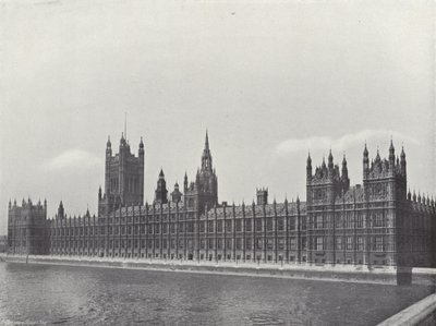 The Palace of Westminster by J. Benjamin Stone