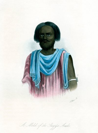 A Melik of the Shegyia Arabs, c1840 by J. Bull