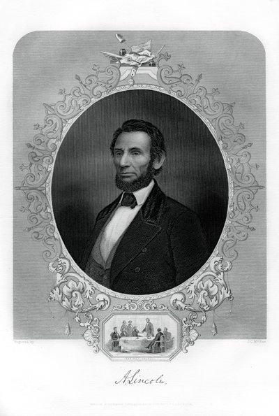 President Abraham Lincoln, American Politician by J. C. McRae