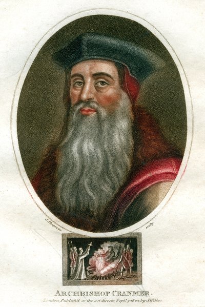 Archbishop Cranmer by J. Chapman