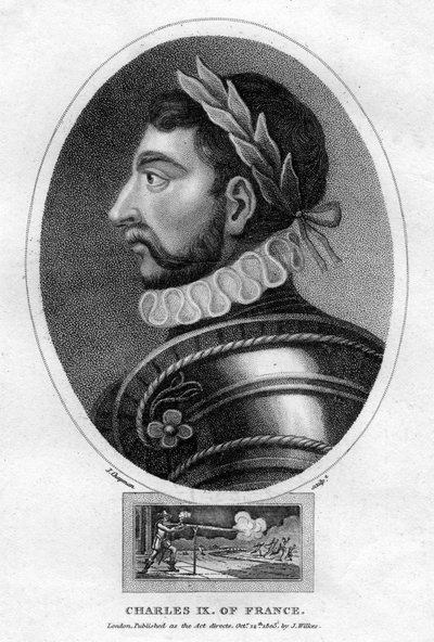 Charles IX, King of France, 1805 by J. Chapman