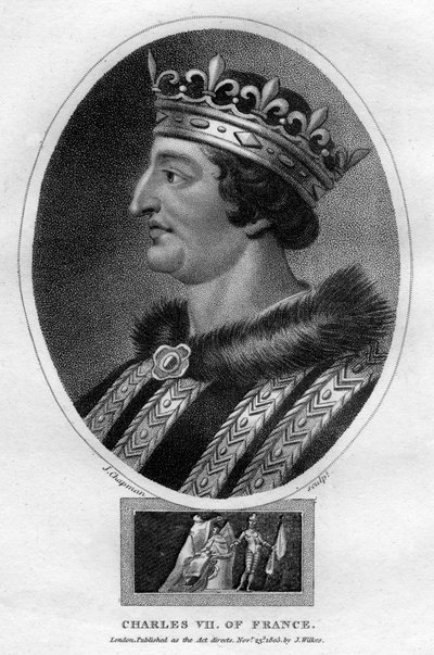 Charles VII, King of France by J. Chapman