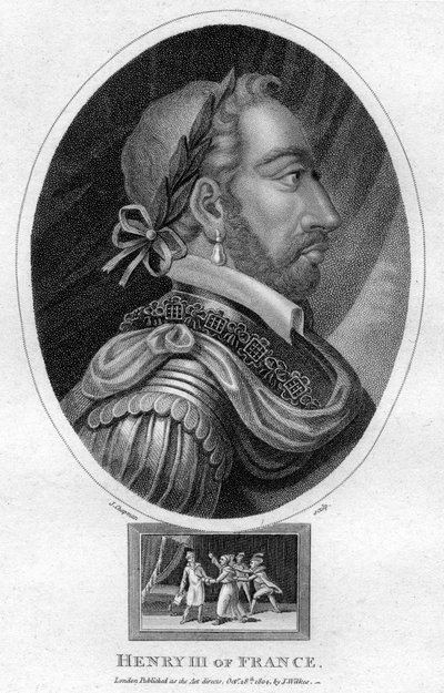 Henry III, King of France by J. Chapman