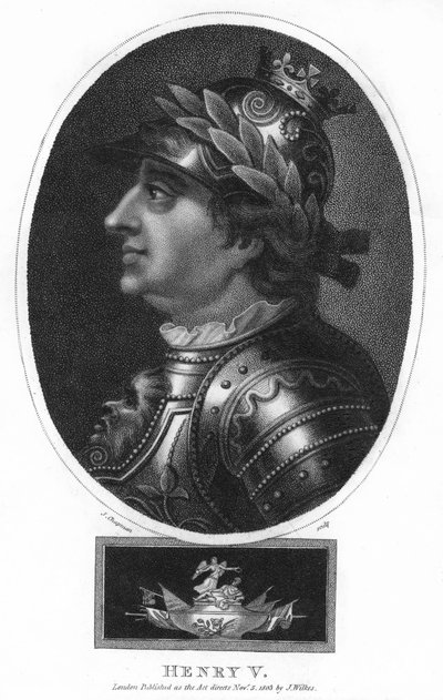 Henry V, King of England, 1803 by J. Chapman