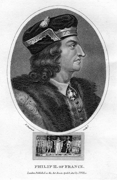 Philip II, King of France by J. Chapman