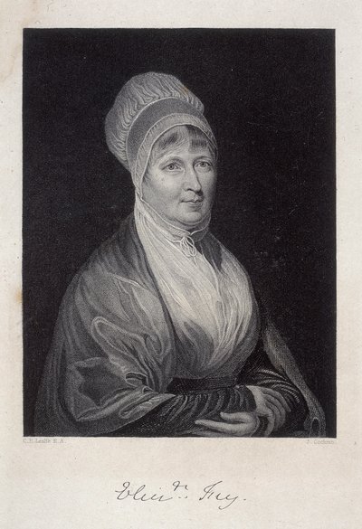 Elizabeth Fry, 1844 by J. Cochran