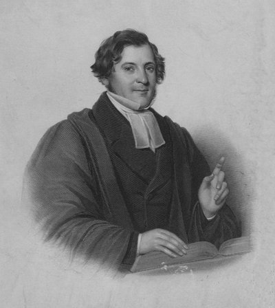 Reverend Thomas Archer D.D., c1830s by J. Cochran