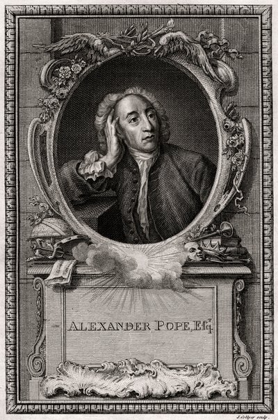 Alexander Pope by J. Collyer