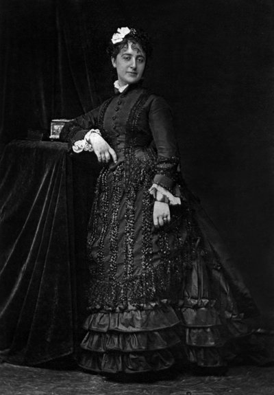 Zina Dalti, French Opera Singer by J. E. Tourtin