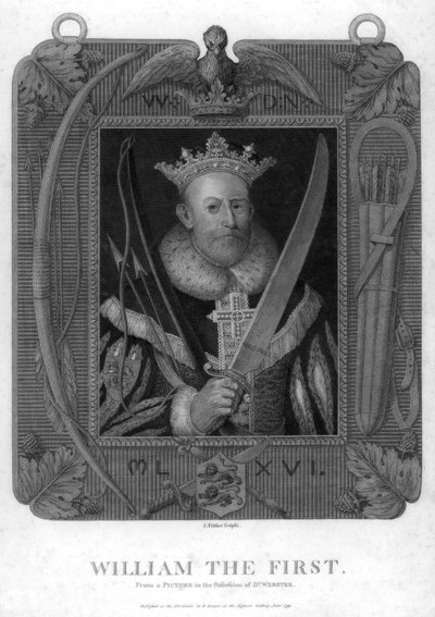 William I, King of England, 1793 by J. Fittler