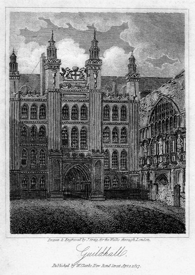 Guildhall, City of London by J. Greig