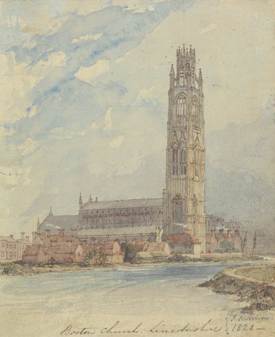 Boston Church, Lincolnshire by J. Harrison