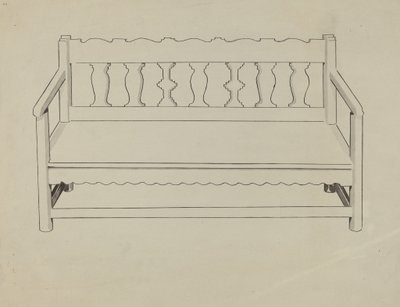 Church Pew by J. Henry Marley