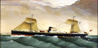 United States Mail Boat by J. Kinney