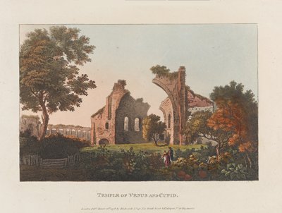 Temple of Venus and Cupid by J. Merigot