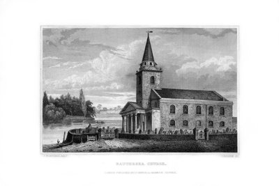 Battersea Church, Battersea, London by J. Rogers