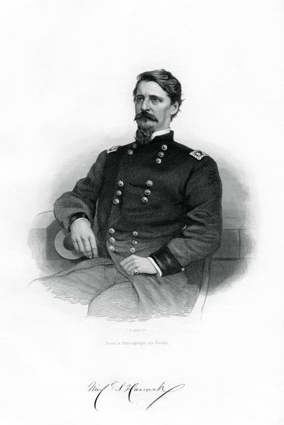 Winfield Scott Hancock, Union general, 1862-1867 by J. Rogers