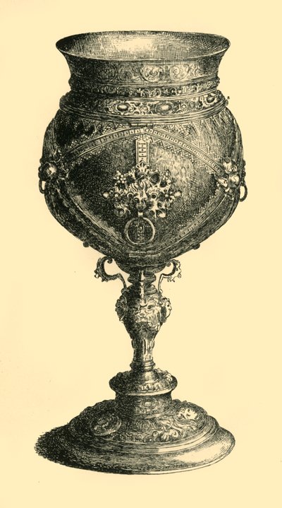 Coconut cup, c1585 by J. S. Goepel