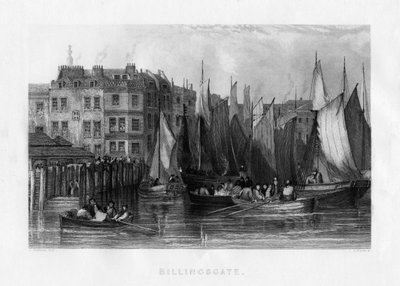 Billingsgate, London by J. Woods