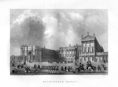 Buckingham Palace, London by J. Woods