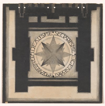 Back Cover of Wendingen 1920 by Jac Jongert