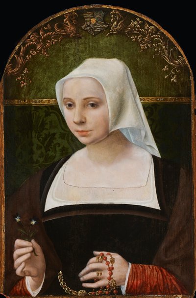 Barbara Arents by Jacob Claesz. van Utrecht