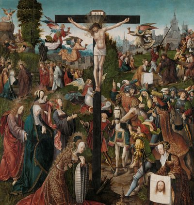 The Crucifixion by Jacob Cornelisz van Oostsanen