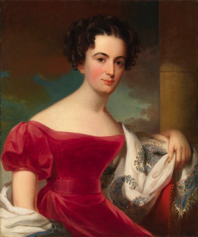 Jane Evans Tevis, 1827 by Jacob Eichholtz