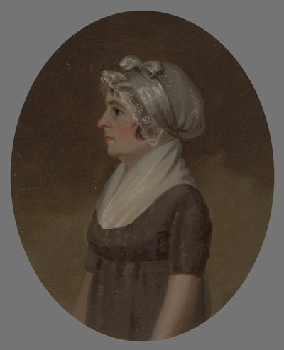 Mrs. Benjamin Schaum Anna Maria Heckensweiler by Jacob Eichholtz