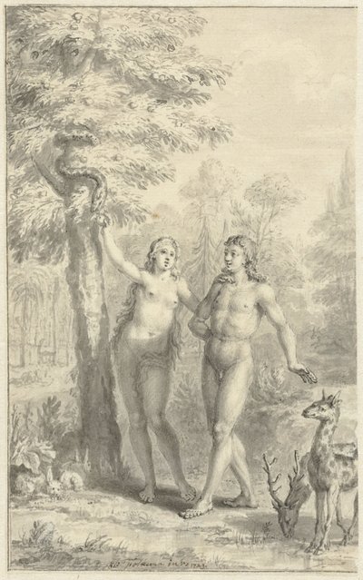 Adam and Eve by Jacob Folkema