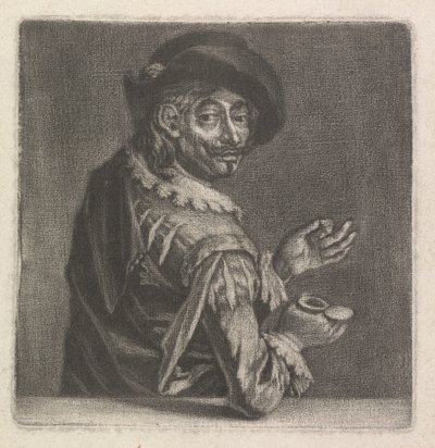 Man Taking Snuff by Jacob Gole