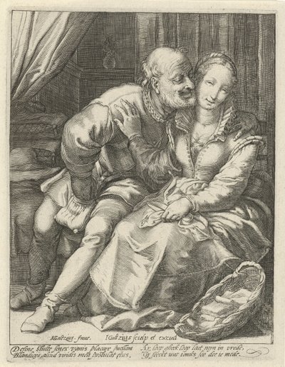 Unequal love by Jacob Goltzius (II)