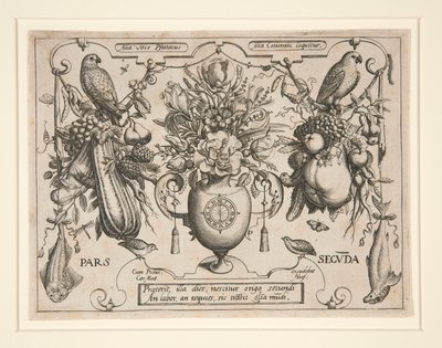 Fruits and Flowers by Jacob Hoefnagel