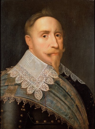 Gustav II Adolf, King of Sweden by Jacob Hoefnagel