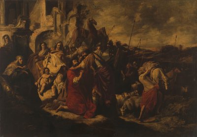 The Meeting of Jacob and Esau by Jacob Hogers