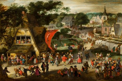 Fair on St Sebastians Day, c.1598 by Jacob I Savery