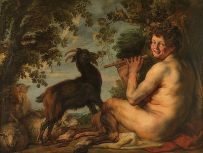 A Satyr. 1630-35 by Jacob Jordaens