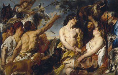 Meleager and Atalanta by Jacob Jordaens