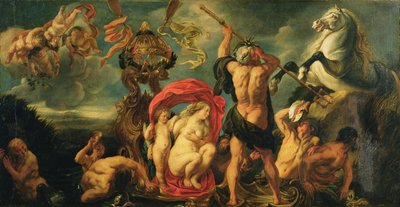 Neptune Creating the Horse by Jacob Jordaens