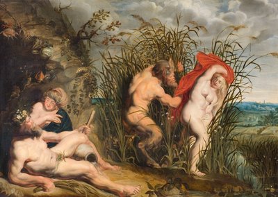Pan and Syrinx by Jacob Jordaens