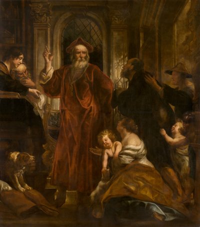Saint Ivo of Brittany by Jacob Jordaens